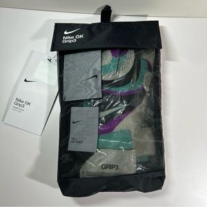 NWT NEW Size 6 Nike Grip 3 Goalkeeper GK Gloves Soccer Futebol FB2998-010